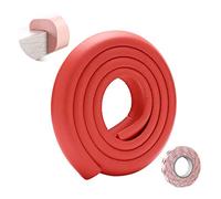 SONARIN Baby Safety Baby Edge & Corner Guards,2M/6.6ft Corner Protectors Furniture Table Edge Protectors L Shape with Strong Adhesive Tape,Colorful Child Protection(Red)