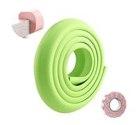 SONARIN Baby Safety Baby Edge & Corner Guards,2M/6.6ft Corner Protectors Furniture Table Edge Protectors L Shape with Strong Adhesive Tape,Colorful Child Protection(Green)