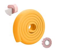 SONARIN Baby Safety Baby Edge & Corner Guards,2M/6.6ft Corner Protectors Furniture Table Edge Protectors L Shape with Strong Adhesive Tape,Colorful Child Protection(Orange)