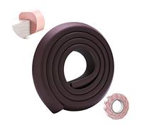 SONARIN Baby Safety Baby Edge & Corner Guards,2M/6.6ft Corner Protectors Furniture Table Edge Protectors L Shape with Strong Adhesive Tape,Colorful Child Protection(Dark Brown)