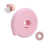 SONARIN Baby Safety Baby Edge & Corner Guards,2M/6.6ft Corner Protectors Furniture Table Edge Protectors L Shape with Strong Adhesive Tape,Colorful Child Protection(Pink)