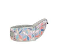 SONARIN Breathable Comfortable Hipseat Baby Carrier,Multifunctional Ergonomic Waist Stool Seat Safe Baby Hip Seat Carrier with Side Pockets for Newborn Toddlers(Leaves)