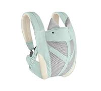 SONARIN Breathable Lightweight Baby Carrier,Ergonomic Cotton Baby Wrap Carrier Comfortable Child Carrier Backpack,Front and Back Carry for Newborn and Toddler 0-36 Months(Blue)