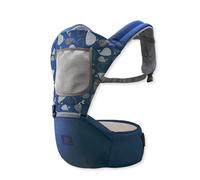 SONARIN Breathable Multifunctional Baby Carrier with Hip Seat,Ergonomic Hipseat Baby Carrier Child Carrier Backpack Front Carrier Multi-Positions for 0-36 Months(Blue)