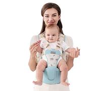 SONARIN Breathable Simple Hipseat Baby Carrier,Multifunctional Baby Carrier Hip Seat Carrier Waist Stool Ergonomic Child Carrier Backpack Front Carrier for 0-36 Months(Green)