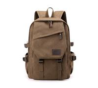 SONARIN Canvas Backpack Men,Large Capacity Fashion Casual Daypack 15.6 Inch Laptop Backpack School Backpacks Business Rucksack for Work Travel Daily Use(Coffee)