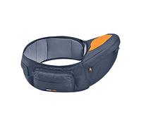 SONARIN Ergonomic Hipseat Baby Carrier,Multifunctional Waist Stool Seat Lightweight Adjustable Baby Hip Seat Carrier with Side Pocket for Newborn Toddler 0-36 Months(Grey)