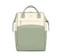 SONARIN Fashion Large Capacity Baby Changing Bag Backpack,Multifunctional Waterproof Diaper Bag Portable Travel Maternity Bags Nappy Changing Bags with 3 Insulated Pockets(Green)