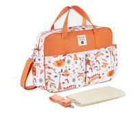 SONARIN Large Capacity Multifunctional Baby Nappy Changing Tote Bag,Waterproof Baby Changing Bag Satchel Messenger Bag Travel Diaper Bag with Shoulder Strap & Changing Mat(Halloween)