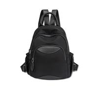 SONARIN Multi-Pockets Fashion Backpack Women,Versatile Lightweight Ladies Backpack Small Anti-Theft Girls Casual Daypack School Work Travel Rucksack(Black)