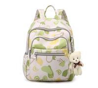 SONARIN Multi-Pockets Waterproof Baby Changing Bag Backpack,Large Capacity Diaper Bag Portable Travel Nappy Changing Bag Maternity Bag with Stroller Straps for Mom & Dad(Green)