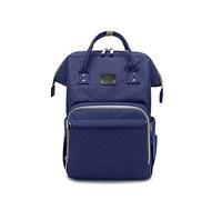 SONARIN Multifunction Baby Nappy Changing Backpack with Stroller Strap,Large Capacity,Diaper Bag,Travel Backpack Organizer,Waterproof, Anti-Dirty Transparent Film(Blue)