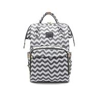 SONARIN Multifunction Baby Nappy Changing Backpack with Stroller Strap,Large Capacity,Diaper Bag,Travel Backpack Organizer,Waterproof, Anti-Dirty Transparent Film(Ripple)