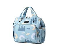 SONARIN Multifunctional Baby Changing Tote Bag Backpack,Stylish Lightweight Waterproof Diaper Bag Nappy Changing Bag Shoulder Bag Portable Travel Mummy Bag for Mom & Dad(Blue)