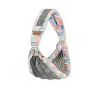 SONARIN Multifunctional Baby Sling,Ergonomic Baby Sling Carrier Baby Wrap Carrier Breathable Portable Baby Carrier with Adjustable Shoulder Strap for Newborn Toddler 0-36 Months(Leaf)