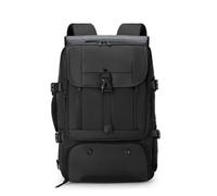 SONARIN Multifunctional Business Travel Backpack,Large Capacity Waterproof 16 Inch Laptop Backpack School Work Rucksack Casual Daypack,Convertible to Shoulder Bag Handbag(Black)