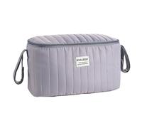 SONARIN Multifunctional Waterproof Pram Buggy Bag Organiser,Portable Lightweight Baby Stroller Bag Organizer Pushchair Storage Bag,Universal Fit All Buggy(Grey)