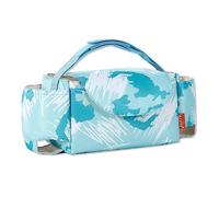 SONARIN Portable Pram Buggy Bag Organiser,Multifunctional Waterproof Baby Stroller Organizer Bag Pushchair Storage Bag with Cup Holders,Universal Fit All Buggy Models(Blue)
