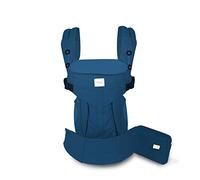 SONARIN Premium Convertible Baby Carrier with Storage Bag,Sunscreen Hood,Ergonomic,for Newborn to Toddler(0-48 Months),Head Support,Maximum Load 20kg,Front Facing Baby Carrier(Blue)