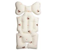 SONARIN Soft Baby Stroller Seat Liner,Thick Cotton Pushchair Seat Liner Baby Stroller Cushion Seat Pad Universal for Pushchair Pram Stroller Buggy Car Seat(Squirrel)