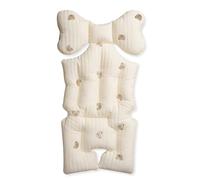 SONARIN Soft Baby Stroller Seat Liner,Thick Cotton Pushchair Seat Liner Baby Stroller Cushion Seat Pad Universal for Pushchair Pram Stroller Buggy Car Seat(Bear)