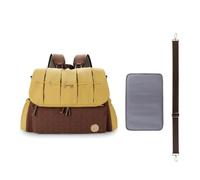 SONARIN Stylish Waterproof Baby Changing Bag Backpack,Multifunctional Large Capacity Diaper Bag Travel Nappy Changing Bag Maternity Bag with Changing Pad & Single Shoulder Strap(Brown)