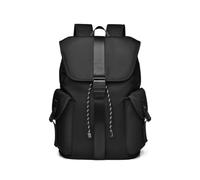 SONARIN Trendy Backpack Men,Large Capacity Waterproof Casual Daypack 15.6 Inch Laptop Backpack Business Rucksack for School Work Travel Daily Use(Black)