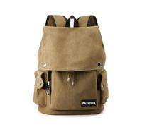 SONARIN Trendy Versatile Backpack Men,Large Capacity Casual Daypack 15.6 Inch Laptop Backpack Portable School Bag Work Travel Rucksack for Outdoor Daily Use(Brown)