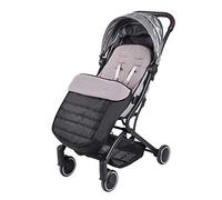 SONARIN Universal Premium Pushchair Footmuff,Waterproof and Windproof,Cosy Toes Fleece Lined Universal Fitting for Pushchairs Strollers Prams Buggy(Black)