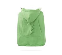 SONARIN Warm Hooded Baby Carrier Cover,Universal Thick Winter Cover for Baby Carrier Windproof Sling Cloak Cape Stroller Covers with Front Pocket for All Seasons(Green)