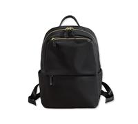 SONARIN Waterproof Portable Backpack Women,Lightweight Stylish Casual Daypack 15 Inch Laptop Backpack Travel Rucksack School College Work Bag for Girls Ladies(Black)