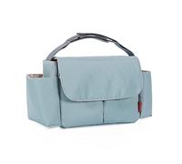 SONARIN Waterproof Pram Buggy Bag Organiser,Multifunctional Large Baby Stroller Organizer Bag Pushchair Storage Bag Mommy Bag with Cup Holders,Universal Fit All Buggy Models(Green)