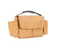 SONARIN Waterproof Pram Buggy Bag Organiser,Multifunctional Large Baby Stroller Organizer Bag Pushchair Storage Bag Mommy Bag with Cup Holders,Universal Fit All Buggy Models(Yellow)