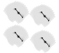 Sonarun 40 Pack Transparent Spinners Dry Erase Math Game Spinners with Rotating Arrows Clear Spinners for School Classroom Math Teaching Tools Family Holiday Party Game Supplies
