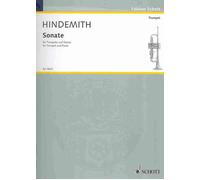 Sonata (1939): Trumpet and Piano by Paul Hindemith (English) Paperback Book