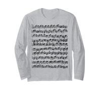 Sonata a Minor Solo Violin Johann Sebastian Bach Long Sleeve T-Shirt