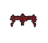 Sonata Arctica Red Power Metal Band Patch Badge Embroidered Iron on Applique Souvenir Accessory
