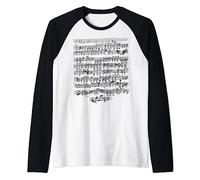 Sonata C major Adagio Solo Violin Johann Sebastian Bach Raglan Baseball Tee
