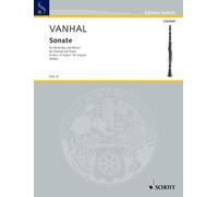 Sonata Eb major clarinet and piano Johann Baptist Wanhal Schott M