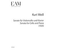 Sonata for Cello and Piano 1920: Sonate Fur Violoncello Und Klavier: new critical edition. cello and piano.