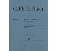 Sonata for Flute Solo - A minor - Wq 132 - ( HN 555 )