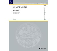 Sonata: for oboe and piano. oboe and piano.