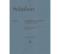 Sonata for Piano and Arpeggione a minor D 821 (op. post.) - Fassung für Viola - viola and piano - (HN 612): Instrumentation: Viola and Piano