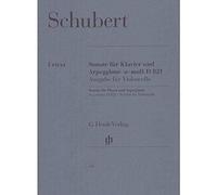 Sonata for Piano and Arpeggione a minor (Version for Violoncello) D 821 (op. post.) - cello and piano - (HN 611)