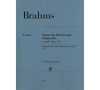 Sonata for Piano and Violoncello Op. 38 in E minor – Revised Edition – Henle Verlag (HN 1134)