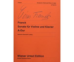 Sonata for Violin and Piano A majorEdited from the autographs and the first editionviolin and piano: Editée d'après les autographes et l'édition princeps. violin and piano. (WIENER URTEXT)