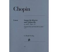 Sonata for Violoncello and Piano G minor op. 65 cello and piano (advanced) Chopi