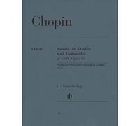 Sonata for Violoncello and Piano G minor op. 65 op. 65 cello and piano