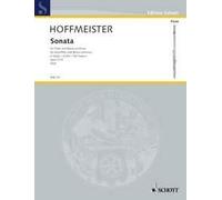 Sonata G major op. 21/3 flute and basso continuo (intermediate) Hoffmeister Scho