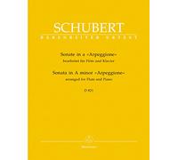 Sonata in A minor D 821 Arpeggione arranged for Flute & Piano
